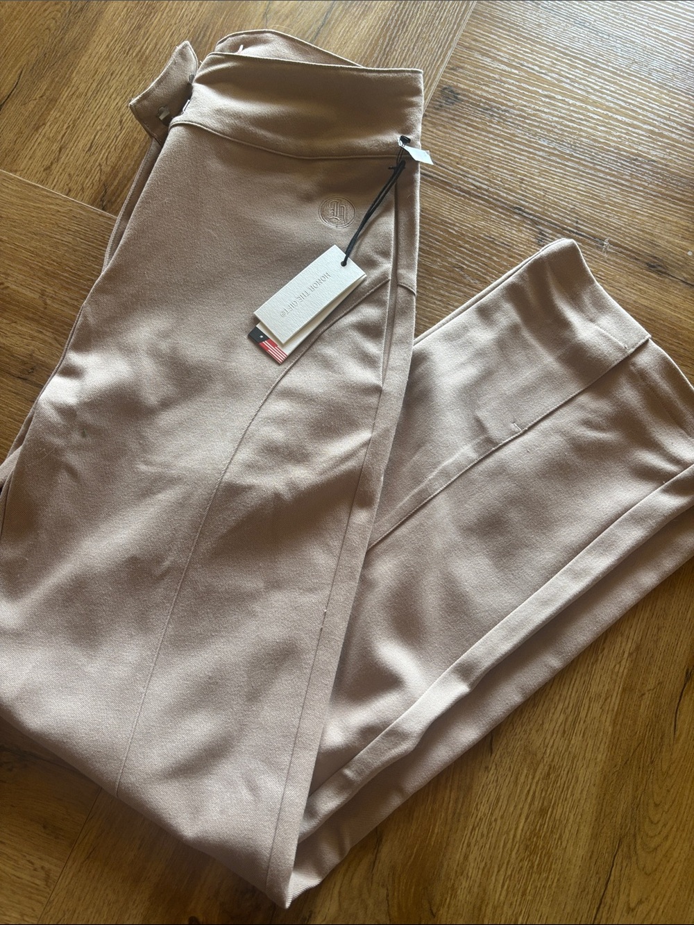 Honor the Gift High-Rise Ponte Knit Pants - Taupe